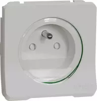 Schneider Electric Mureva Style Socket mechanizmas 2P+PE besriegiai gnybtai balti IP55 MUR39133