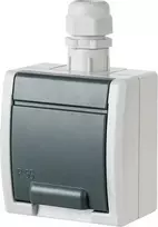 LIZDAS MONTUOJAMAS ANT PAVIRŠIAUS PAVIENIS AQUANT-G1/EPN 230 V AC 16 A IP65 Elektro-Plast
