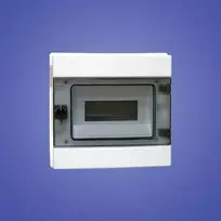 Hermetiškas modulinis paskirstymo skydas (500 V AC, 1000 V DC) 1x8 paviršinio montavimo (N+PE) IP65 RH-8 ELEKTRO-PLAST O