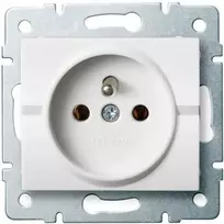 Kanlux 25090 LOGI Lizdas vienvartis Baltas 16A 250V 021251102 25090