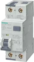 Siemens Kombinuotas grandinės pertraukiklis RCBO tipo A 30mA 10kA 1+N C16A 5SU1354-7KK16