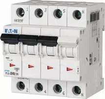 Eaton Grandinės pertraukiklis 3P+N D 40A 6kA AC PL6-D40/3N 165044