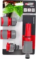 AW-Tools AWTOOLS PURŠKIMO RINKINYS 4 dalių 3/4″ GUMINĖ RANKENA