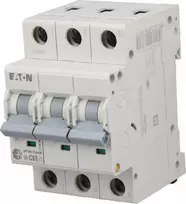 Eaton miniatiūrinis grandinės pertraukiklis 3P C 63A 6kA AC xPole Home HN-C63 / 3 194897
