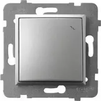 Ospel ŁP-3U/m/18 ARIA sidabrinis laiptinės jungiklis ŁP-3U/m/18