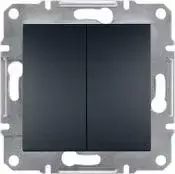 Jungiklis Schneider Electric Asfora, 2 cl, juodas