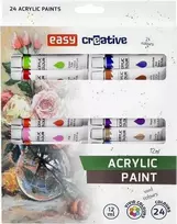 Easy Akriliniai dažai 24 spalvų EASY
