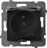 Ospel GN.1-KR.Z/U IP44 TRANS.GRAY Matinis ARIA