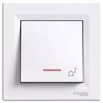 Schneider Electric Lengvas skambutis mygtukas Asfora balta - EPH1700121