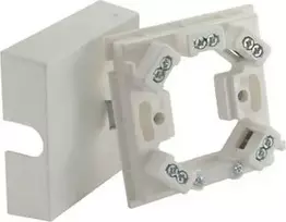 Simet Elektros pajungimo dėžutė viryklėms 80x80x25mm 5 gnybtai 6mm2 balta HAD01 35350206