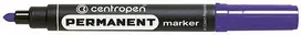 Centropen, marker 8566, violetinė, 10vnt, 2.5mm, na bazie alkoholu, cena za 1 vnt