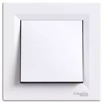 Schneider Electric Skambučio mygtukas p/t Asfora baltas