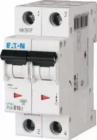 Eaton Grandinės pertraukiklis 2P C 10A 6kA AC PL6-C10/2 286565