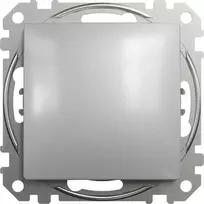 Schneider Electric Sedna Design 1-polių sidabro aliuminio jungtis SDD113101