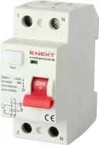 E.NEXT RCCB.PRO 2P 40A 30MA diferencialinis automatinis jungiklis (EX-P003005)