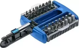 Sukimo antgalių komplektas Hogert HT1S402; 1/4''; 33 vnt.
