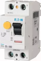 Eaton Liekamosios srovės jungiklis 2P 25A 0,5A tipo AC PF6-25/2/05 286495