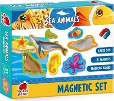 Roter Kafer Maksik Roter Kafer Magnetinis galvosūkis "Jūrų gyvūnai" su plokštė RK2090- 05