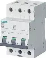 „Siemens“ grandinės pertraukiklis 3P B 32A 6kA AC/DC (5SL63326)