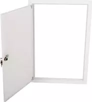 Alfako Apžiūros durys su spyna 600x400mm RAL 9003 SP 600/400