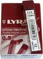 Fila Lyra Graphite užpildai B pieštukams, 0,5 mm