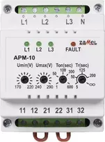 Zamel Automatinis fazės perjungiklis 16A 230V / 3x400V + N APM-10 (EXT10000202)