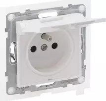Legrand 2P+Z IP44 16 A 250 V~ automatiniai gnybtai su sklende Baltas (721186)