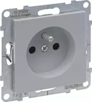 Legrand SUNO – Lizdas 2P+Z – 16 A – 250 V~ – automatinės gnybtinės jungtys, aliuminio – himp (721381)