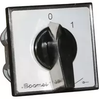 Spamel Kameros jungtis, sumontuota prie darbastalio 16A komutatorius 0-1 1-pole pilka - LK16R-1.825P03