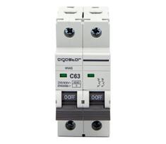 Aigostar - Automatinis išjungiklis 2 fazių 2P-63A-C 230-400V