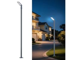 Brilagi – LED lauko šviestuvas su stulpu ir 3 m laidu URBANLIGHT LED/50W/230V antracito IP65