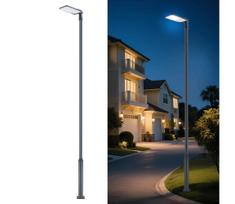Brilagi-LED Lauko šviestuvas su stulpu ir 5 m ilgio laidu URBANLIGHT LED/200W/230V antracito spalvos IP65
