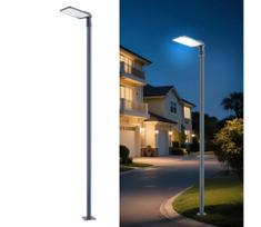 Brilagi-LED lauko šviestuvas su stulpu ir 4 m laidu URBANLIGHT LED/200W/230V antracitas IP65