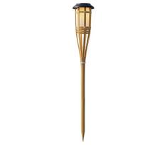 LED saulės lempa BAMBOO LED/1,2V 150 mAh 1800K 56 cm IP44 smėlinė