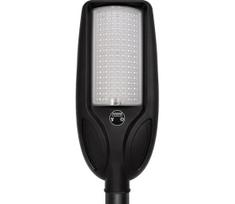 Reguliuojama LED saulės gatvės lempa su jutikliu VENICE 100W/6000 mAh IP65 juoda + nuotolinio valdymo pultas