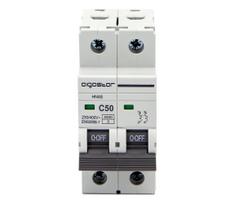 Aigostar - 2 fazių automatinis išjungiklis 2P-50A-C 230-400V