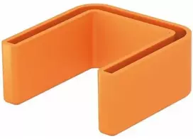 OBO Bettermann OBO apsauginis dangtelis US 5KS lubiniam pakabinamam elementui US5, oranžinis, plastikinis