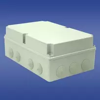 Elektro-Plast Sterili pleistrų dėžutė, tuščia, su membranomis 348 x 228mm IP65 PH- 5A.3 pilka (28,53)