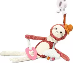 Baby Ono BABYONO Lavinantis žaislas - pakabukas vežimėliui SLOTH LEON 1442