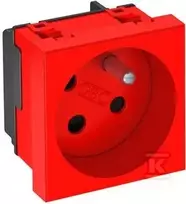 OBO Bettermann Bettermann Single M45 lizdas su 16A raudonu - 6120322