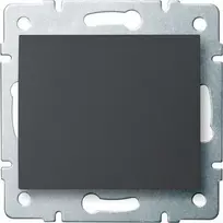Kanlux 25243 LOGI Vienpolis sraigtinis jungiklis 10AX 250V grafitas 021000141 25243