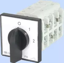 Elektromet Cam jungiklis 0-1-2 3P 16A IP65 su plokštele Arc 16-32 (921611)