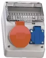 Polam Nakło Maitinimo rinkinys 40A lizdas 32A 3P+N+E,10/16A 2P+E 6265-130