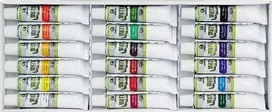 Grand Vandens spalvos dažai E 1338 B 18 spalvų 12ml MARIES