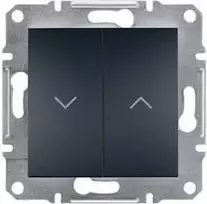 Schneider Electric Shutter mygtukas Asfora varžtiniai gnybtai be antracito rėmo (EPH1300371)