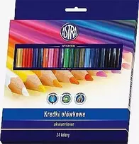 Akvareliniai pieštukai 24 spalvų ASTRA 312110005