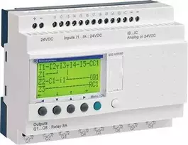 Schneider Electric Schneider programuojamasis siųstuvas 24V DC ZelIO LUGIC (SR2A201BD)