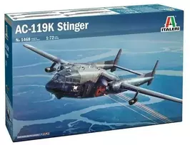 Italeri AC-119K Stinger 1/72 plastikinis lėktuvo modelio rinkinys