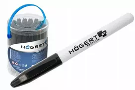 HOGERT MARKERY PERMANENTNE Juoda 45szt.
