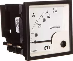Eti-Polam Anal analoginis matricinis ampermetras 40A klasė 1,5 72x72mm EQ72 004805346